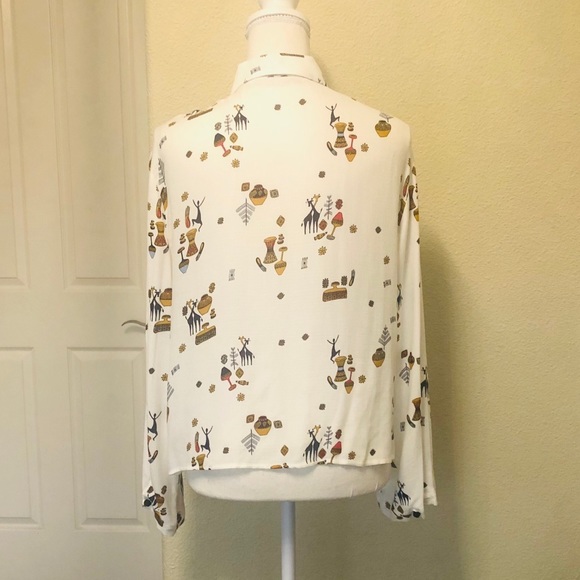 Zara button down blouse - Picture 6 of 7